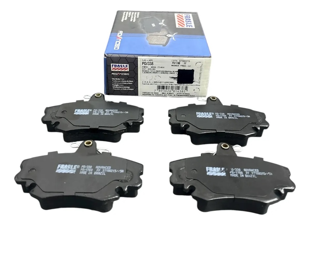 [PD/338] [PD/338] REPUESTOS Y ACCESORIOS - PASTILLAS DE FRENO - FRAS-LE - RENAULT CLIO/19/9/LOGAN/SYMBOL POS. 191