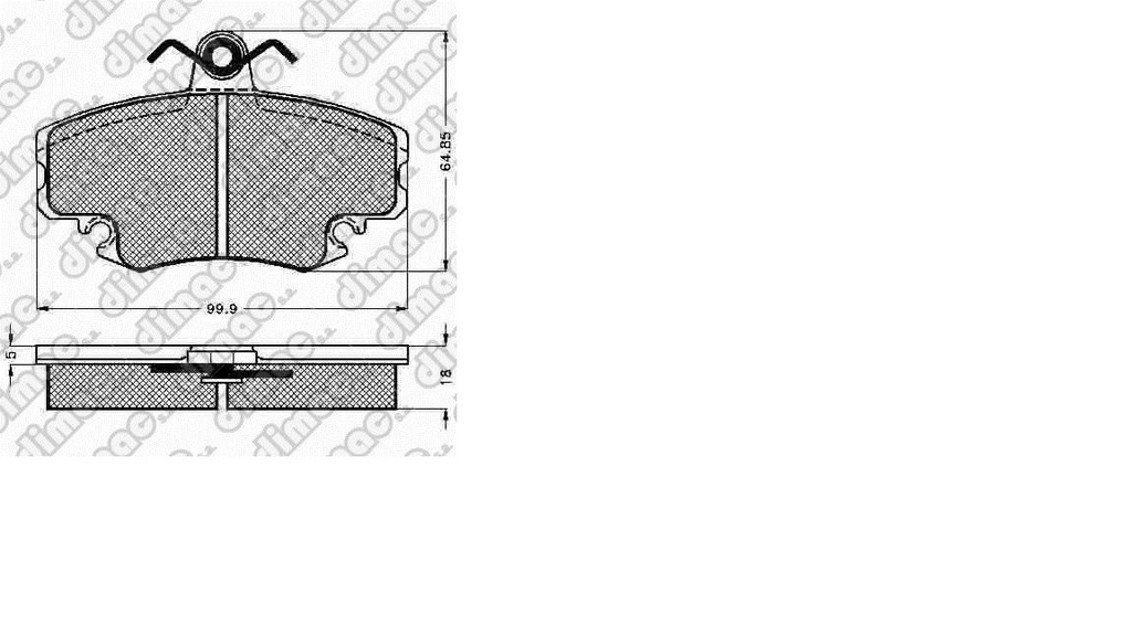 [PD/338] [PD/338] REPUESTOS Y ACCESORIOS - PASTILLAS DE FRENO - FRAS-LE - RENAULT CLIO/19/9/LOGAN/SYMBOL POS. 191