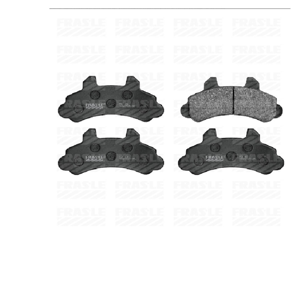 [PD/105] LINEA LIVIANA - PASTILLAS DE FRENO - FRAS-LE - FORD F100- F 1000 - 1985/1999