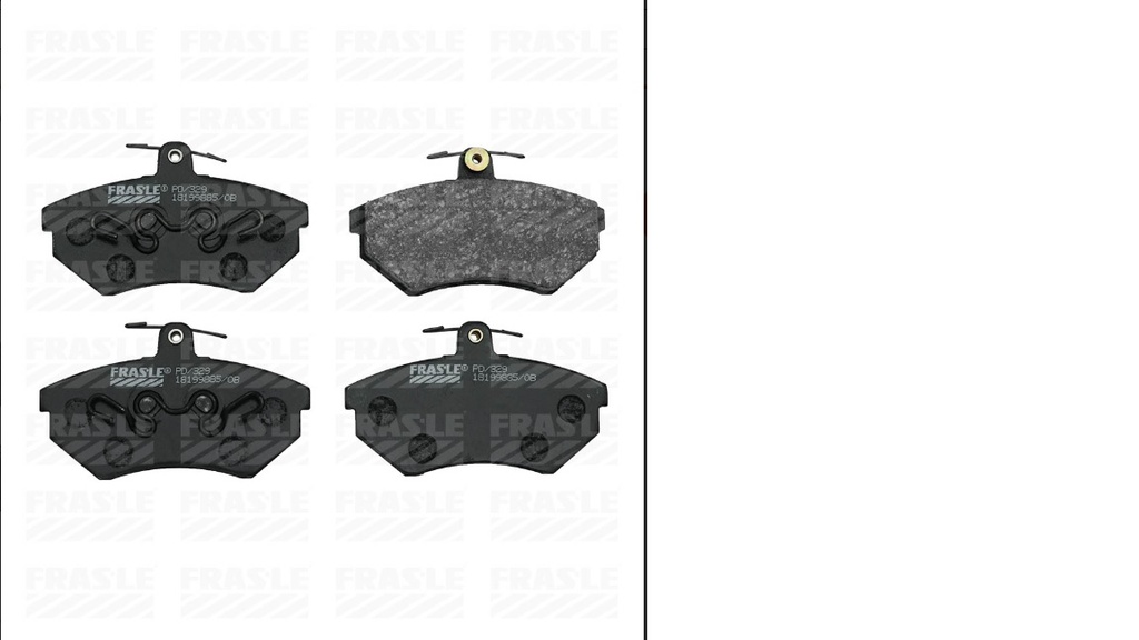 [PD/329] LINEA LIVIANA - PASTILLAS DE FRENO - FRAS-LE - VW GOLF-PASSAT-SEAT IBIZA