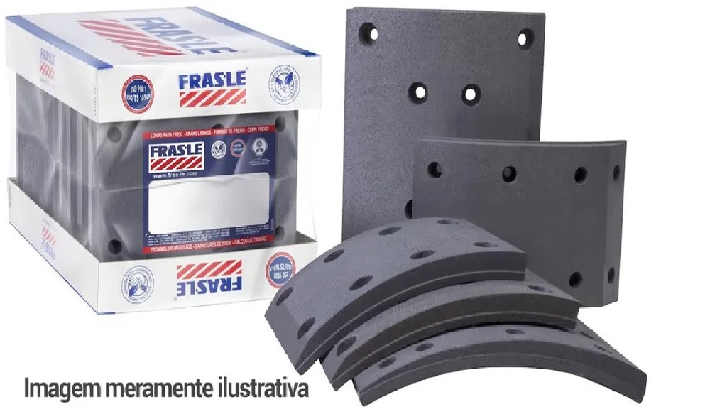 [CA/32-X] REPUESTOS Y ACCESORIOS - CINTA DE FRENO AF600 - FRAS-LE - ACOPLADO RANDON Y VARIOS 8" AF600