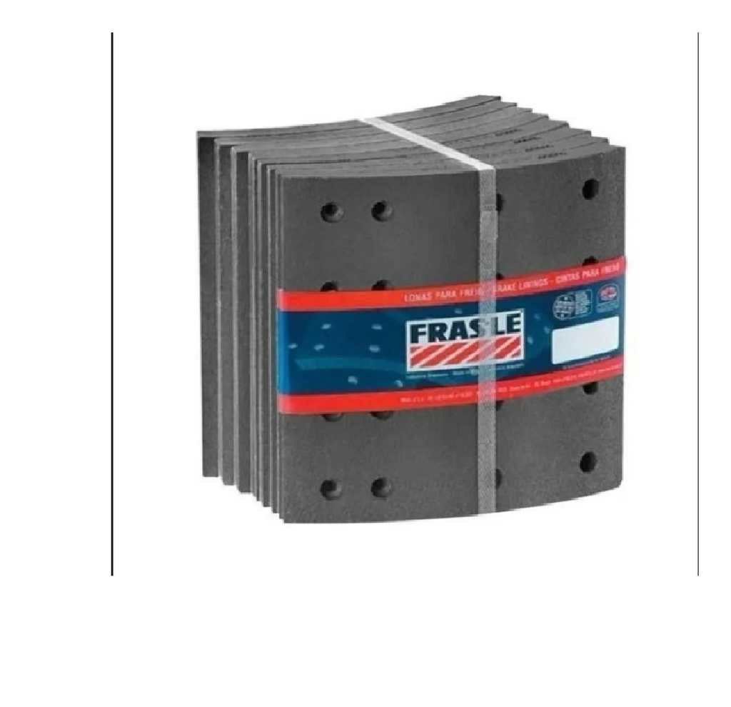 [CA/33] LINEA PESADA - CINTA DE FRENO AF600 - FRAS-LE - RANDON = 4718 C/2 AGUJEROS + FRENO Q-PLUS