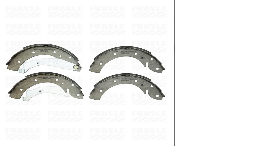 [FI/220-X-CPA PATIN FRENO] [FI/220-X-CPA PATIN FRENO] LINEA LIVIANA - PATINES DE FRENOS - FRAS-LE - FIAT PALIO 1.6 10/... PUNTO 07/11 228MM 1RA MEDIDA