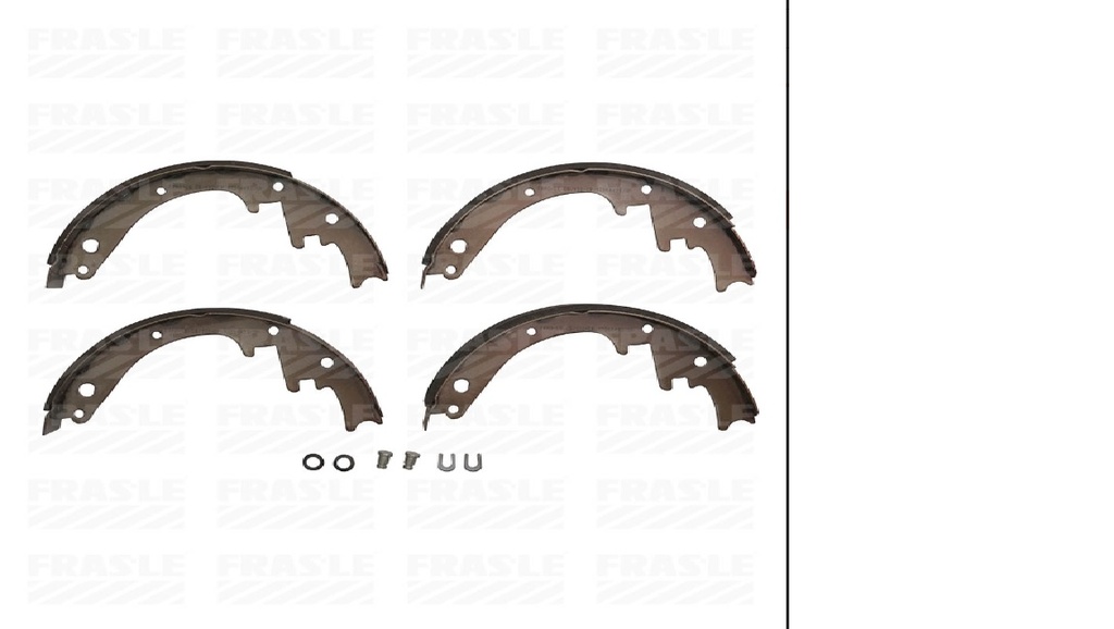 [FD/449-X-CP PATIN FRENO] [FD/449-X-CP PATIN FRENO] LINEA LIVIANA - PATINES DE FRENOS - FRAS-LE - FORD F1000-CHEVROLET S10 280MM 63.50MM ANCHO C/CINTA 2080 1RA MEDIDA