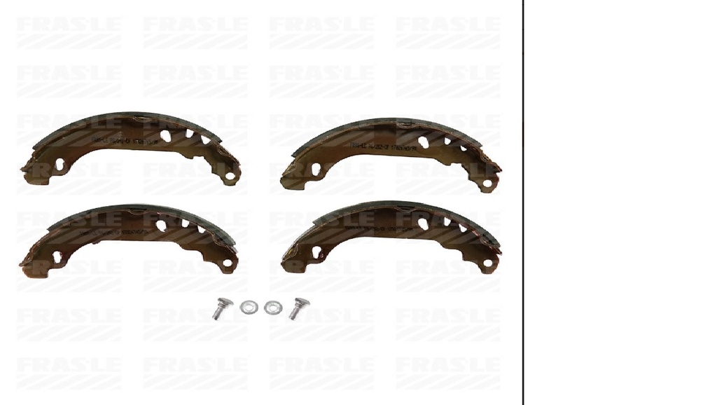 [PG/202-XX-CP PATIN FRENO] [PG/202-XX-CP PATIN FRENO] LINEA LIVIANA - PATINES DE FRENOS - FRAS-LE - PEUGEOT 206-207 2007/.... JGO. DE CUATRO PATINES 180MM 2DA. MEDIDA