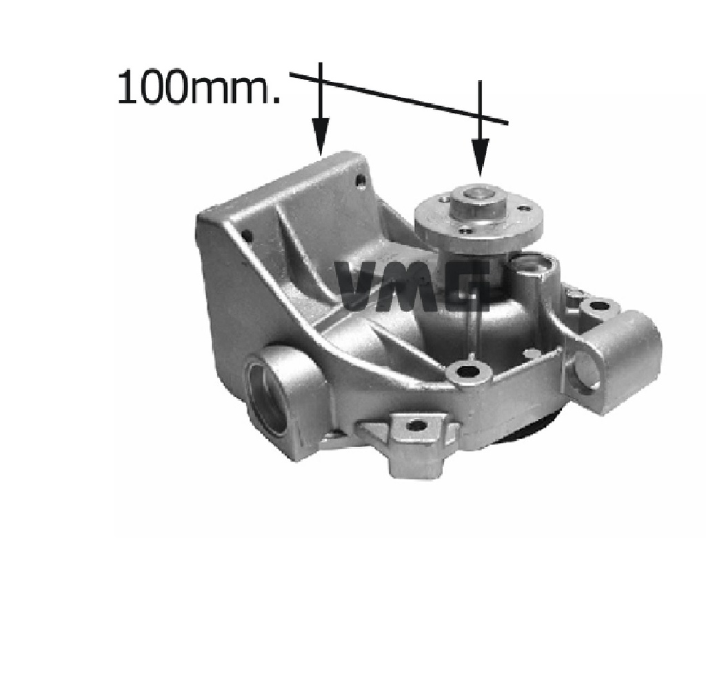 [BA157] LINEA LIVIANA - BOMBAS DE AGUA - VMG - FIAT DUCATTO 2.5 T/D .../95 ALTURA FREZADO 100MM MAZA 65MM
