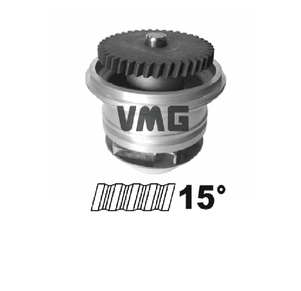 [BA418] LINEA LIVIANA - BOMBAS DE AGUA - VMG - CHEVROLET SILVERADO 98/... MOTOR MWM SPRINT 4.2TD 6CIL. ENGRANAJE 15º