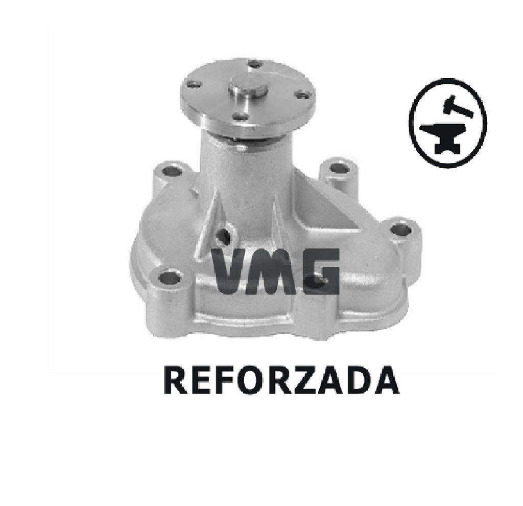 [BA327] LINEA LIVIANA - BOMBAS DE AGUA - VMG - CHEVROLET CORSA 1.7 DIESEL Y PICK-UP POLEA 4 AGUJEROS REFORZADA