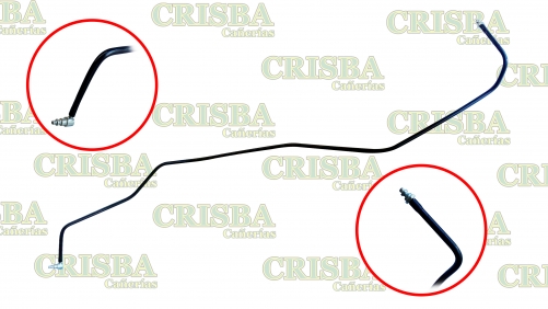 [W3107] REPUESTOS (BC) - REPUESTOS LINEA PESADA - CRISBA FLEX./C.COMPR./VARIOS - FORD F 100 DUTTY TUBO MAESTRO CILINDRO EMBRAGUE