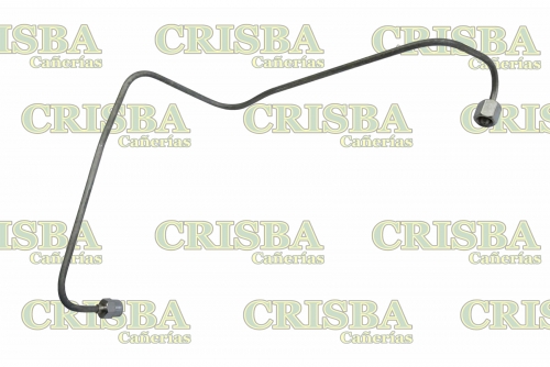[W3210.1] REPUESTOS (BC) - REPUESTOS LINEA PESADA - CRISBA FLEX./C.COMPR./VARIOS - CAÑO INYECTOR CUMMINS 6 BT TUERCAS DIFERENTES Nº 1