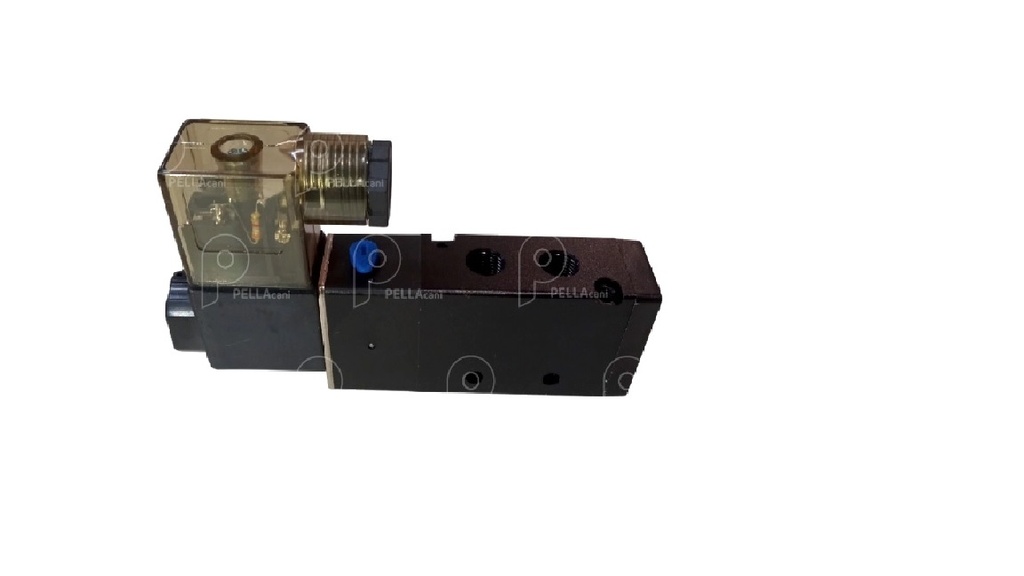 [25136] [25136] LINEA PESADA - REPUESTOS LINEA PESADA - PELLACANI - ELECTROVALVULA 5/2 - 24VOLT. ROSCA 1/8