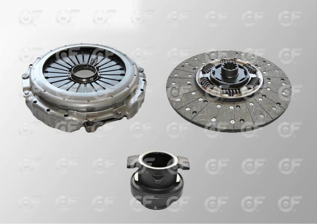 [25038] REPUESTOS (BC) - REPUESTOS LINEA PESADA - PELLACANI - KIT DE EMBRAGUE IVECO EURO TECH EURO TRAKKER 430MM DE TIRAR DISCO PREA