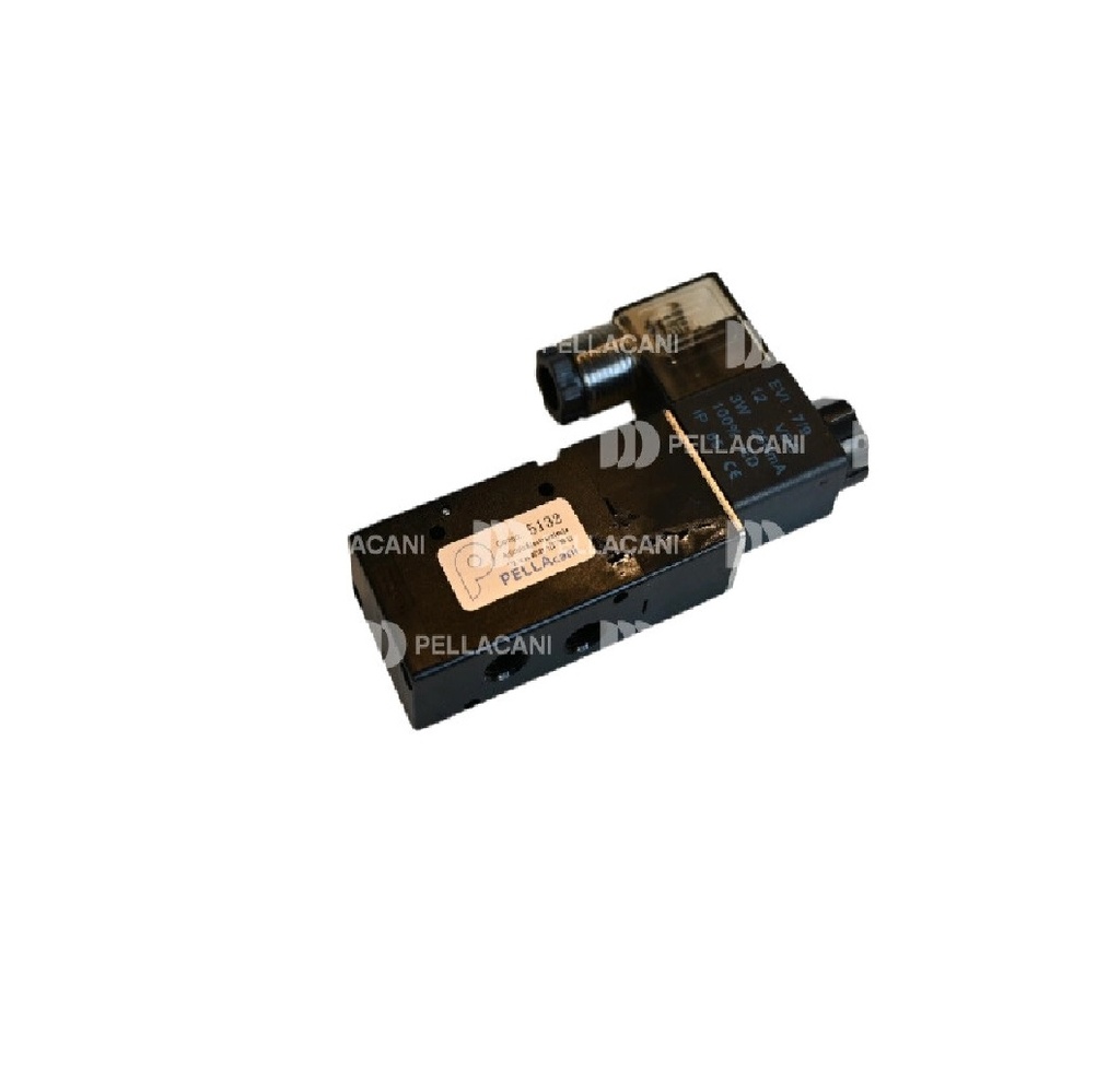 [25132] [25132] LINEA PESADA - REPUESTOS LINEA PESADA - PELLACANI - ELECTROVALVULA 3/2 VIAS DC12V 1/8" NO T2
