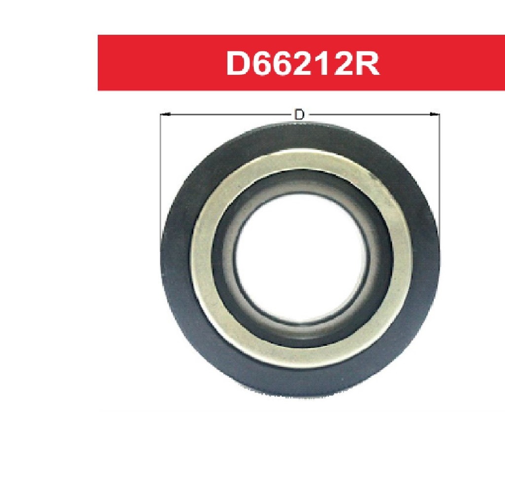 [D66212R] LINEA PESADA - CENTRO DE CARDAN - DBH - MERCEDES BENZ LS1525-LS1932-LS1934-LS1924 RUL 60MM EXT. 126MM