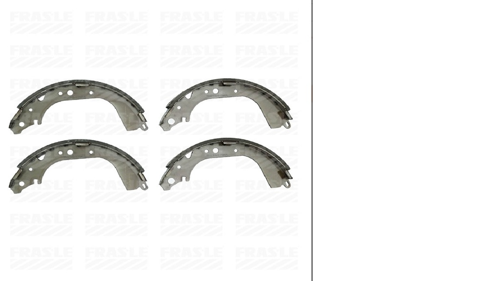 [TY/326-XX-CP PATIN FRENO] LINEA LIVIANA - PATINES DE FRENOS - FRAS-LE - TOYOTA HILUX 2.5-2.8-3.0 C.C. ..../2005 2DA. MEDIDA