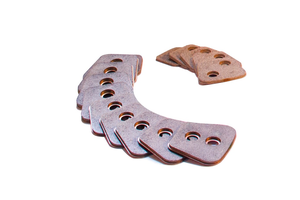 [HC2V4038830] LINEA PESADA - PASTILLAS/SEGMENTO SINTERIZADO - HC-EMBRAGUES - PASTILLA SINTERIZADA CHICA AGUJEROS HORIZONTALES 4.4 MM ESPESOR