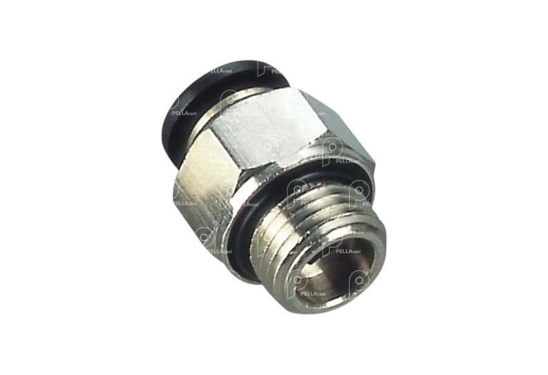 [21814] [21814] LINEA PESADA - CONEXIONES FRENO AIRE/VARIAS - PELLACANI - CONEXION RECTA ROSCA 1/2 TUBO 12MM