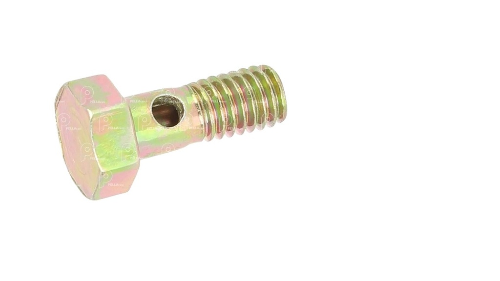 [23027] [23027] LINEA PESADA - CONEXIONES FRENO AIRE/VARIAS - PELLACANI - BULON PERFORADO CONECTOR 8MM (SILVA 963)