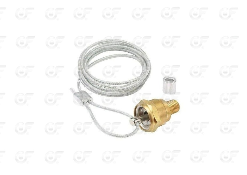 [24946] LINEA PESADA - REPUESTOS LINEA PESADA - PELLACANI - VALVULA DRENAJE MANUAL 1/4 C/CABLE