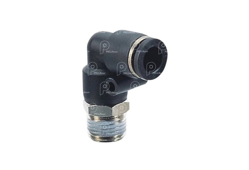 [21846] LINEA PESADA - CONEXIONES FRENO AIRE/VARIAS - PELLACANI - CONEXION CODO AIRE TUBO 8 X 1/8 ROSCA