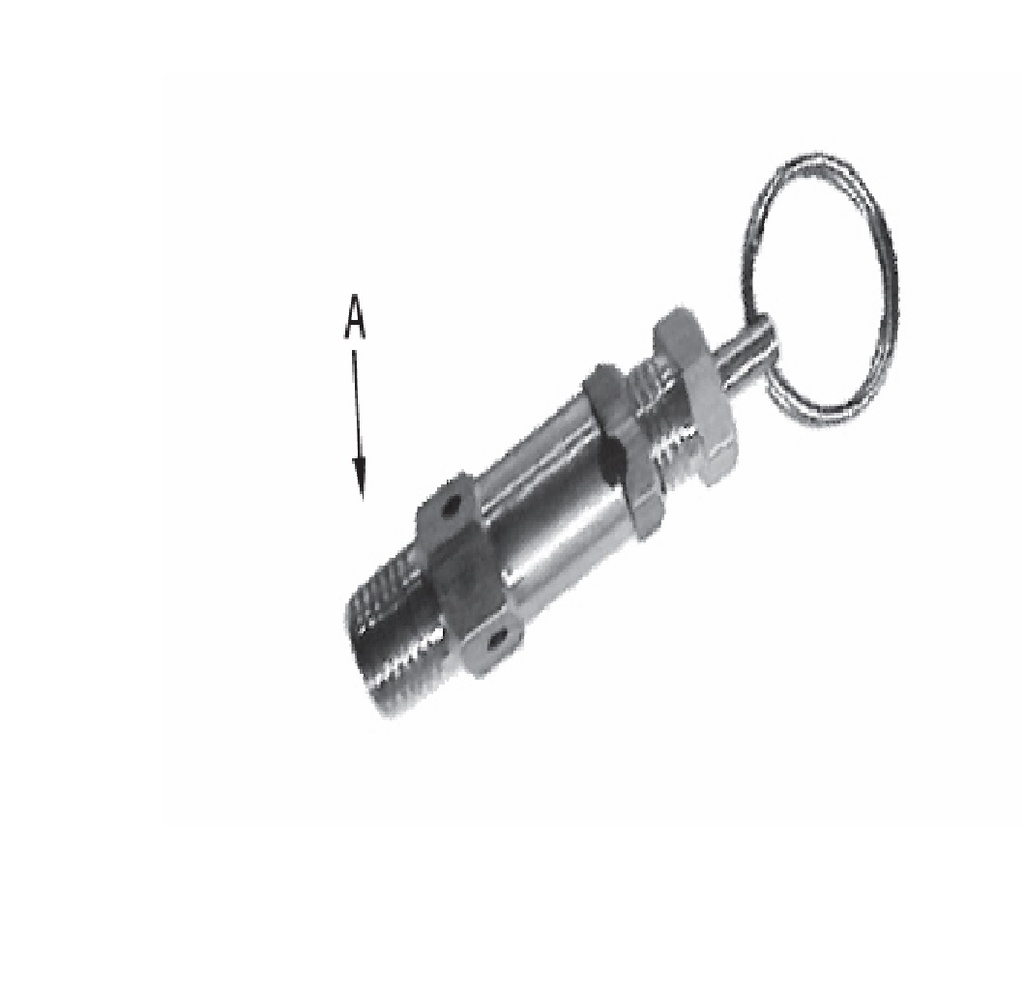 [2351] LINEA PESADA - VALVULAS AIRE CAMIONES - VOLTOM-SEOCA - VALVULA SEGURIDAD (T 205105) ROSCA 1/4